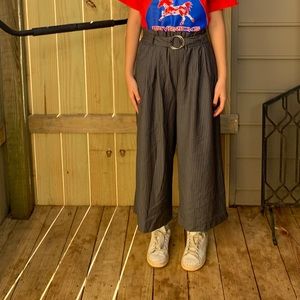 Wide leg Japanese inspired pants